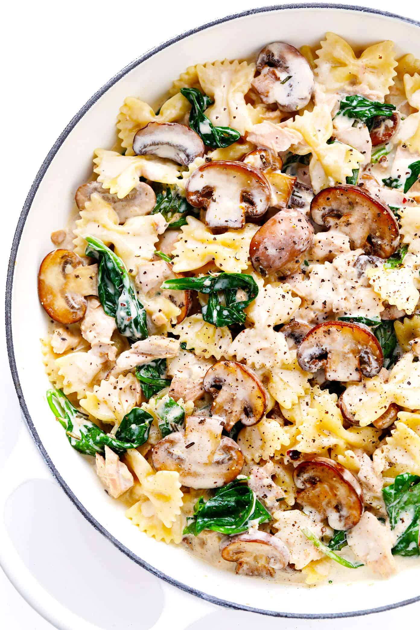 Creamy Tuna Mushroom Pasta | Gimme Some Oven – TheDirtyGyro