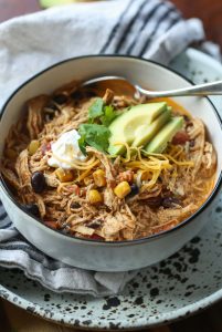 Chicken Enchilada Soup (Crock Pot and Instant Pot)