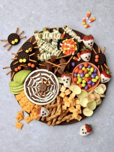 Kid-Friendly Halloween Snack Board – The BakerMama