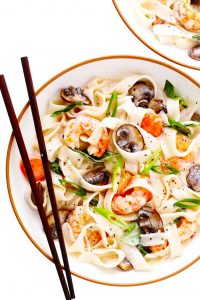 Lemongrass Coconut Noodles with Shrimp Recipe