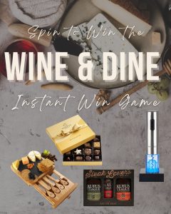 Wine and Dine Instant Win Game • Steamy Kitchen Recipes Giveaways