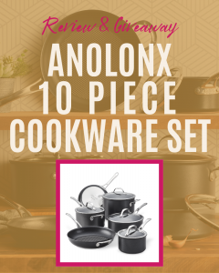 AnolonX 10 Piece Cookware Set Review and Giveaway • Steamy Kitchen Recipes Giveaways