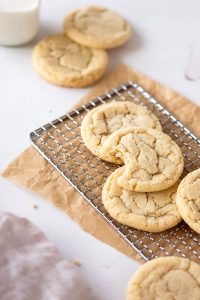 Easy Sugar Cookies {Soft & Chewy}
