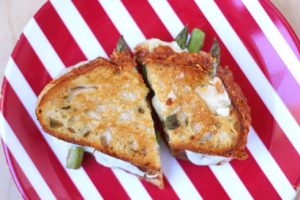 Pickled Asparagus Grilled Cheese – Panini Happy®