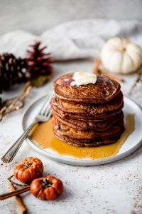 Fluffy Gingerbread Pancakes | Ambitious Kitchen