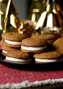 Gingerbread Sandwich Cookies – Cookies and Cups