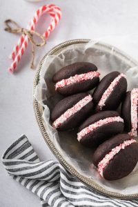 Peppermint Chocolate Whoopie Pies – Two Peas & Their Pod