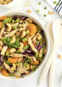 Asian Chopped Chicken Salad – The BakerMama