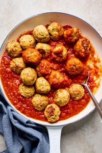 Chicken Meatballs {Make-Ahead Meal} – Two Peas & Their Pod