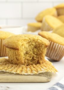 Honey Corn Muffins – The BakerMama
