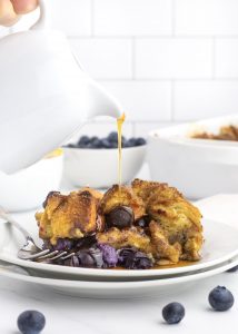 Blueberry French Toast Casserole – The BakerMama
