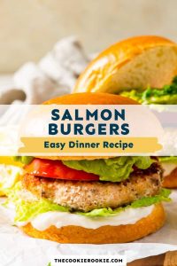 Salmon Burgers – The Cookie Rookie®