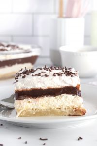 Layered Chocolate Pudding Dessert – The BakerMama