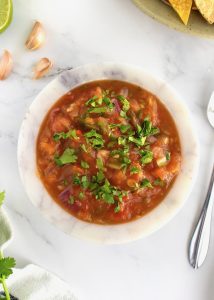 Roasted Tomato Salsa – The BakerMama