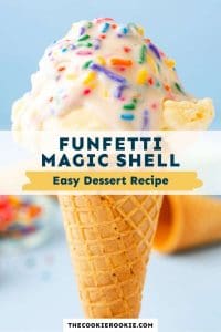 Funfetti Magic Shell – The Cookie Rookie®