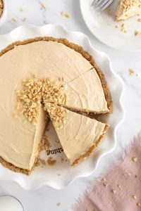 No-Bake Peanut Butter Pie – The BakerMama