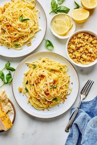 Lemon Spaghetti {20-Minute Meal!} – Two Peas & Their Pod