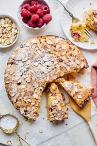 Raspberry Almond Ricotta Cake – Two Peas & Their Pod