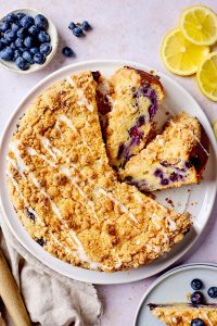 Lemon Blueberry Ricotta Cake – Two Peas & Their Pod