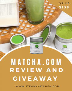 Matcha.com Review and Giveaway • Steamy Kitchen Recipes Giveaways