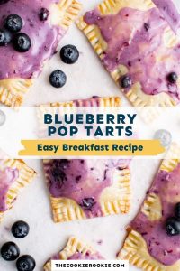 Blueberry Pop Tarts – The Cookie Rookie®
