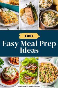 100+ Easy Meal Prep Ideas