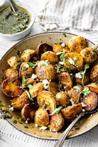 Chimichurri Roasted Potatoes – Two Peas & Their Pod