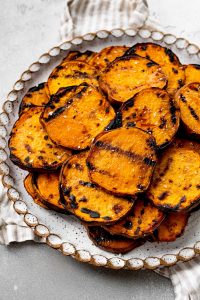 Grilled Sweet Potatoes {Easy & Healthy}
