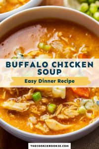 Buffalo Chicken Soup (Healthy!) – The Cookie Rookie®