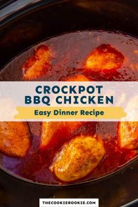 Crockpot BBQ Chicken – The Cookie Rookie®