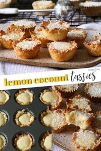 Lemon Coconut Tassies – Cookies and Cups