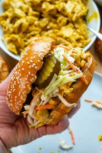 Mustard BBQ Chicken Sandwich – Closet Cooking