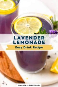 Lavender Lemonade Recipe (Mocktail or Cocktail)