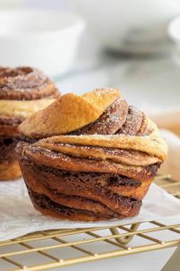 Nutella Cruffins – The BakerMama