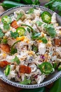 Jalapeno Popper Chicken Salad – Closet Cooking