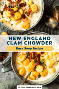 New England Clam Chowder – The Cookie Rookie®