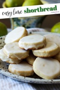 Easy Lime Shortbread Cookies – Cookies and Cups