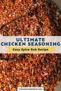 Chicken Seasoning – The Cookie Rookie®