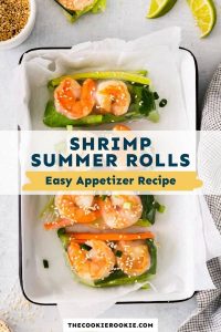 Shrimp Summer Rolls – The Cookie Rookie®