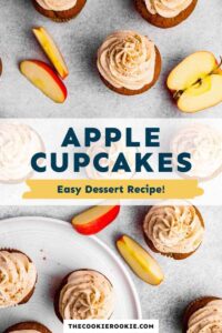 Apple Cupcakes – The Cookie Rookie®