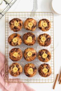 Cinnamon Swirled Banana Muffins – The BakerMama