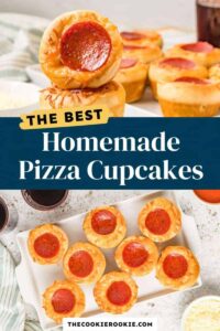 Pizza Cupcakes – The Cookie Rookie®