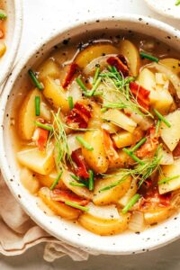 Potato Bacon Fennel Soup Recipe