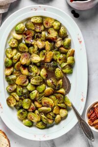 Roasted Brussels Sprouts | Two Peas & Their Pod