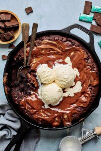 Andes Mint Skillet Cookie – Two Peas & Their Pod