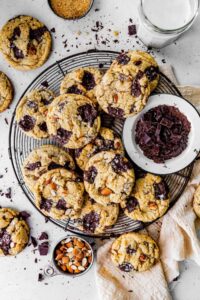 Almond Chocolate Chip Cookies – Two Peas & Their Pod