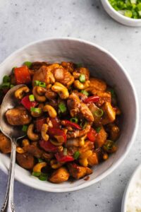 Easy Chinese Cashew Chicken – Creme De La Crumb