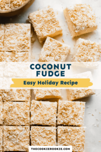 Coconut Fudge – The Cookie Rookie®