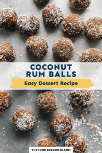 Rum Balls – The Cookie Rookie®