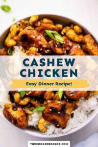 Cashew Chicken – The Cookie Rookie®